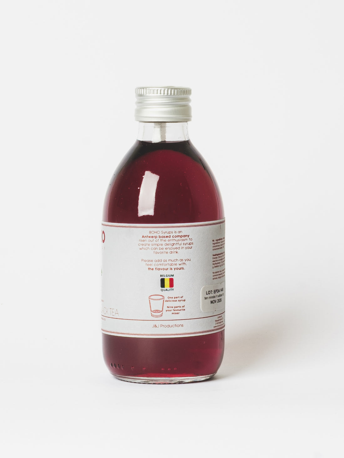 Framboos &amp; Zwarte thee 25 cl