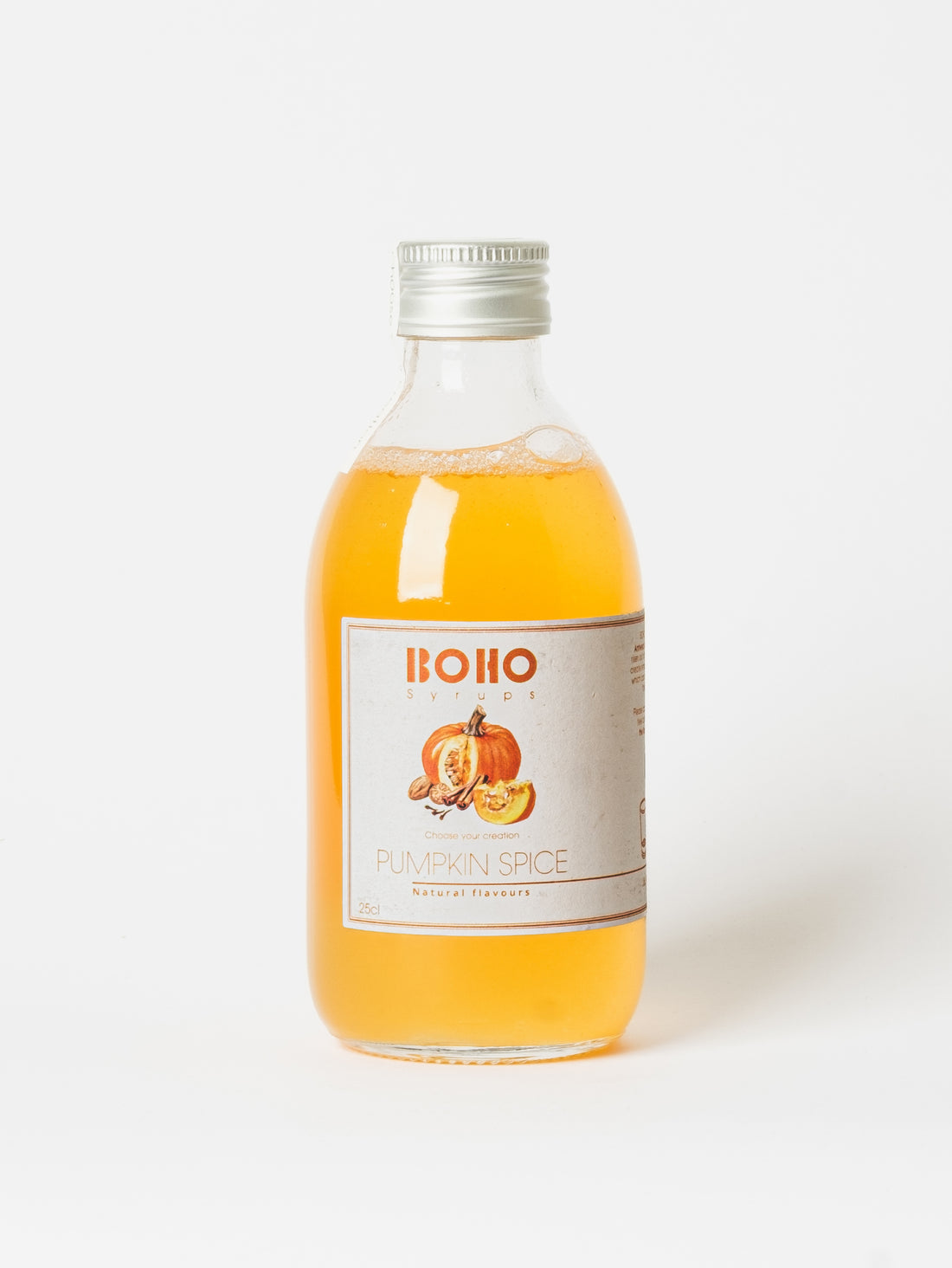 Pumpkin spice siroop 25 cl - Seizoensproduct vanaf september terug beschikbaar